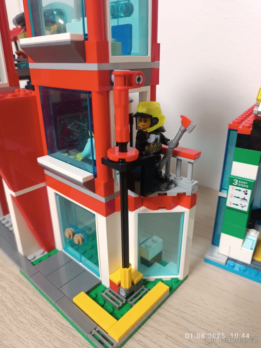 Lego - hasičská stanice - 4