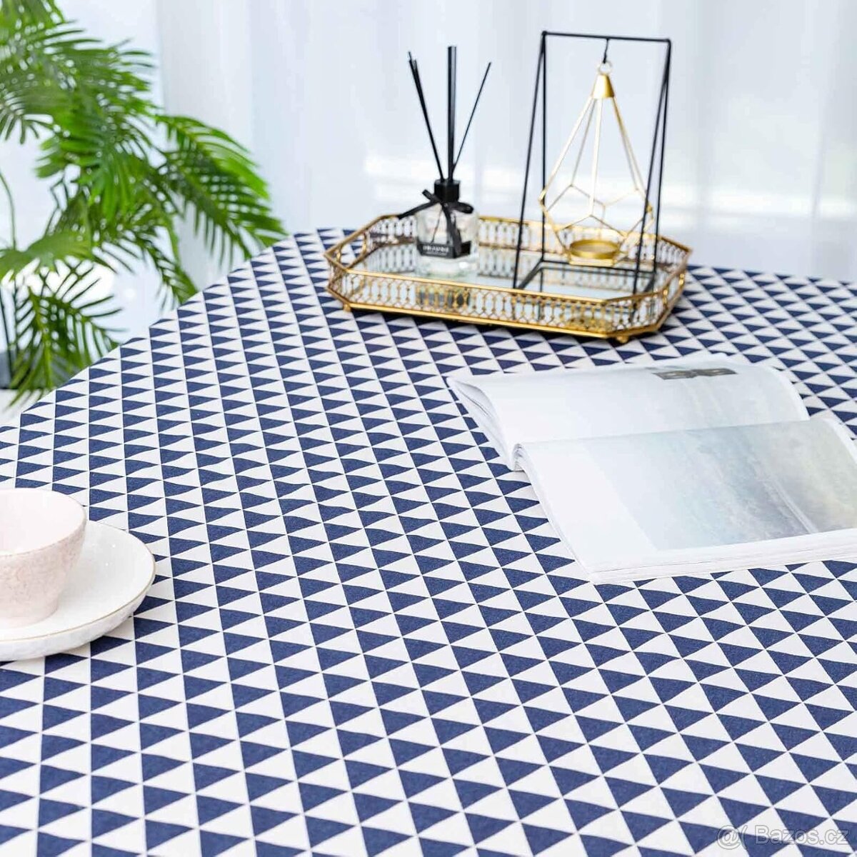 Nové veliké lněné ubrusy - 4