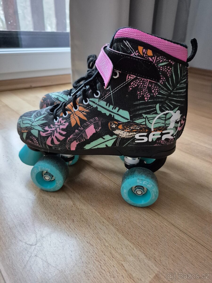 Prodám kolečkové roller brusle - 4