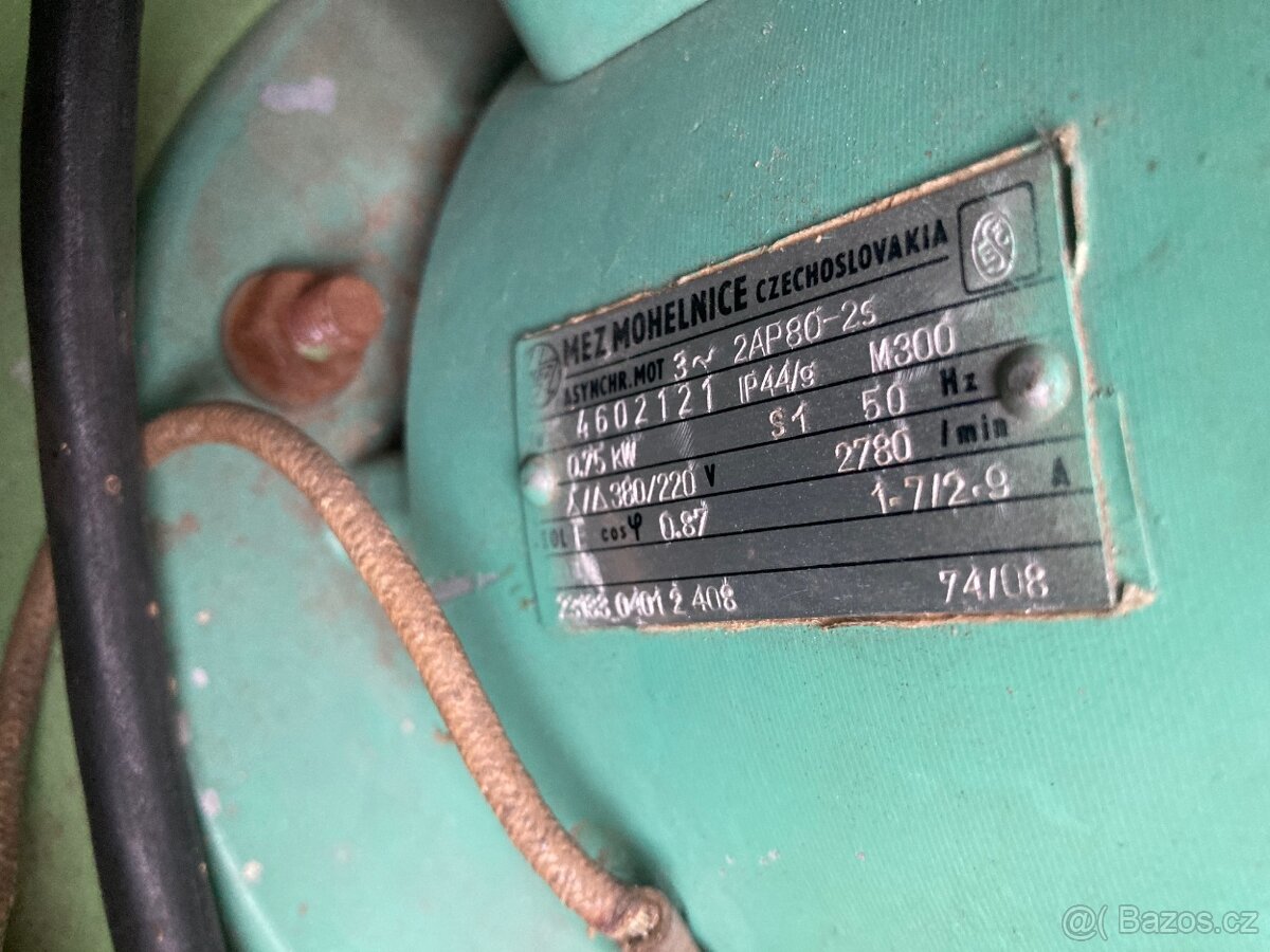 Sekačka s elektromotorem-retro, - 4