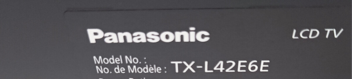 42(107cm) TV Panasonic Viera TX-L42E6E - 4