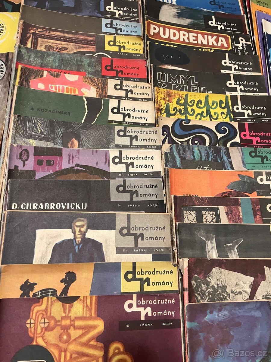 Dobrodružné romány - Retro - SMENA - 4