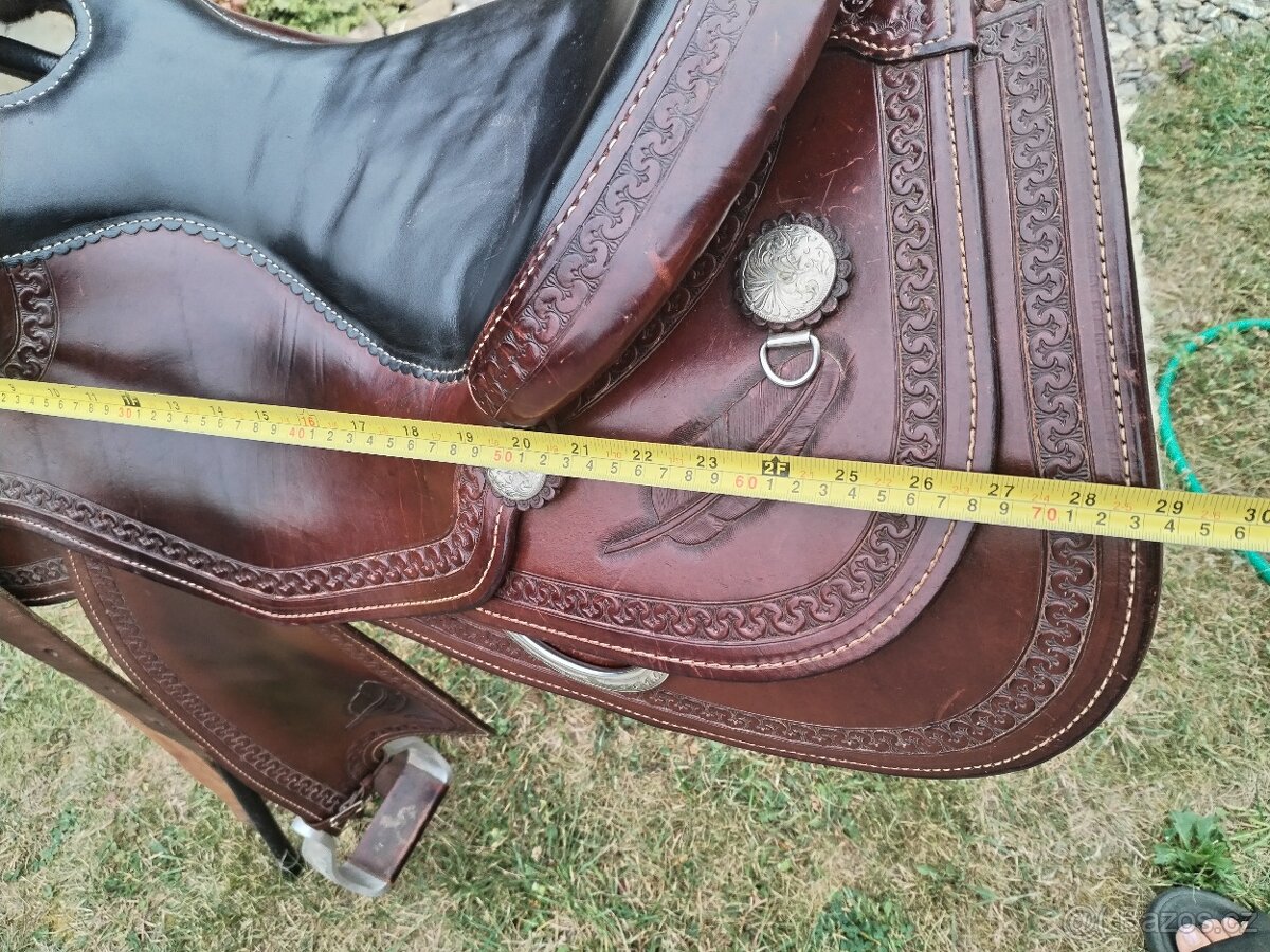 Westernové sedlo - 4