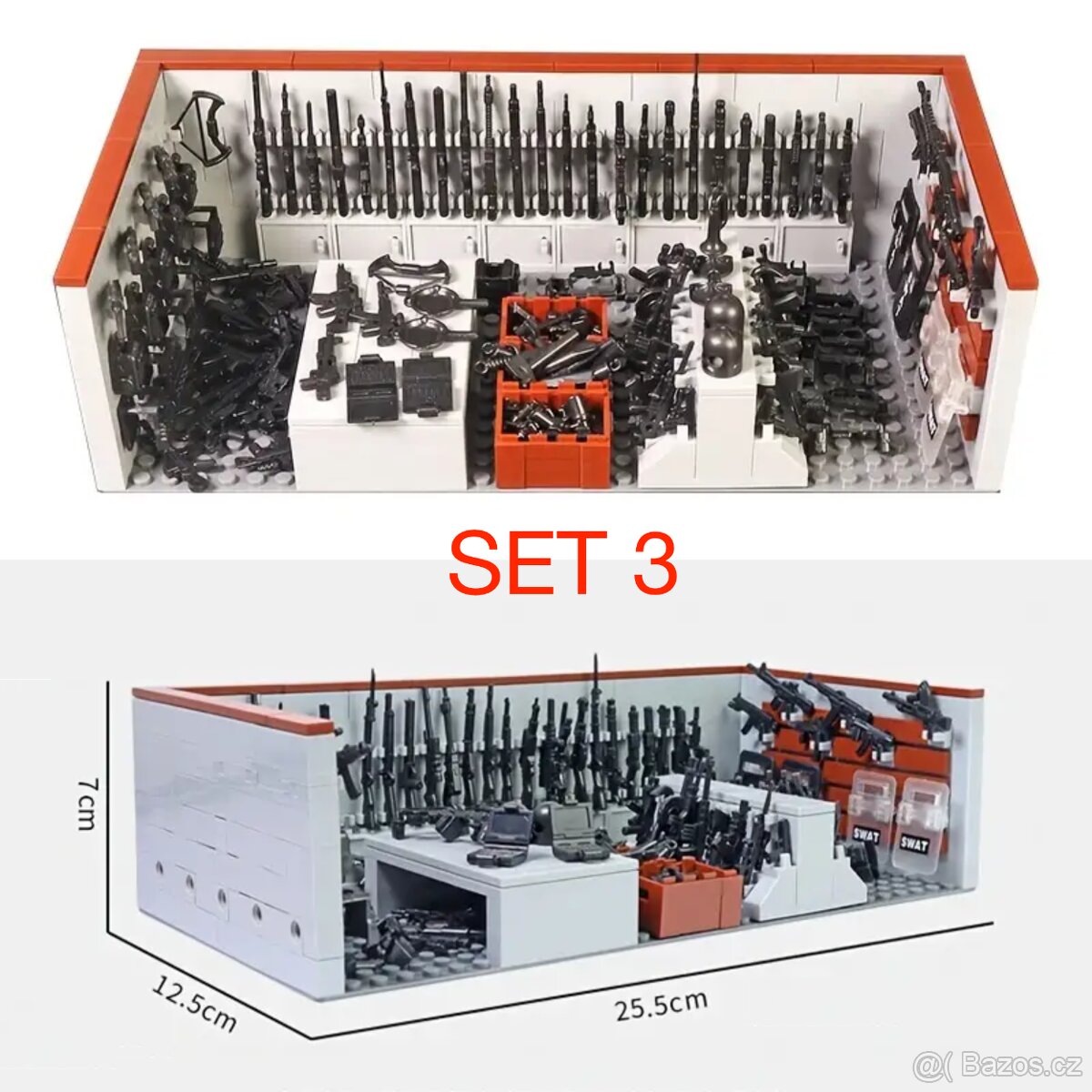 Rôzne sety vojakov 6 + doplnky - typ lego - nové - 4