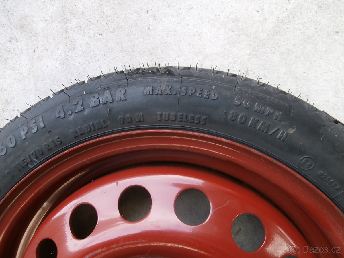 Dojezdové kolo na osobní auto za 500 kč - 4