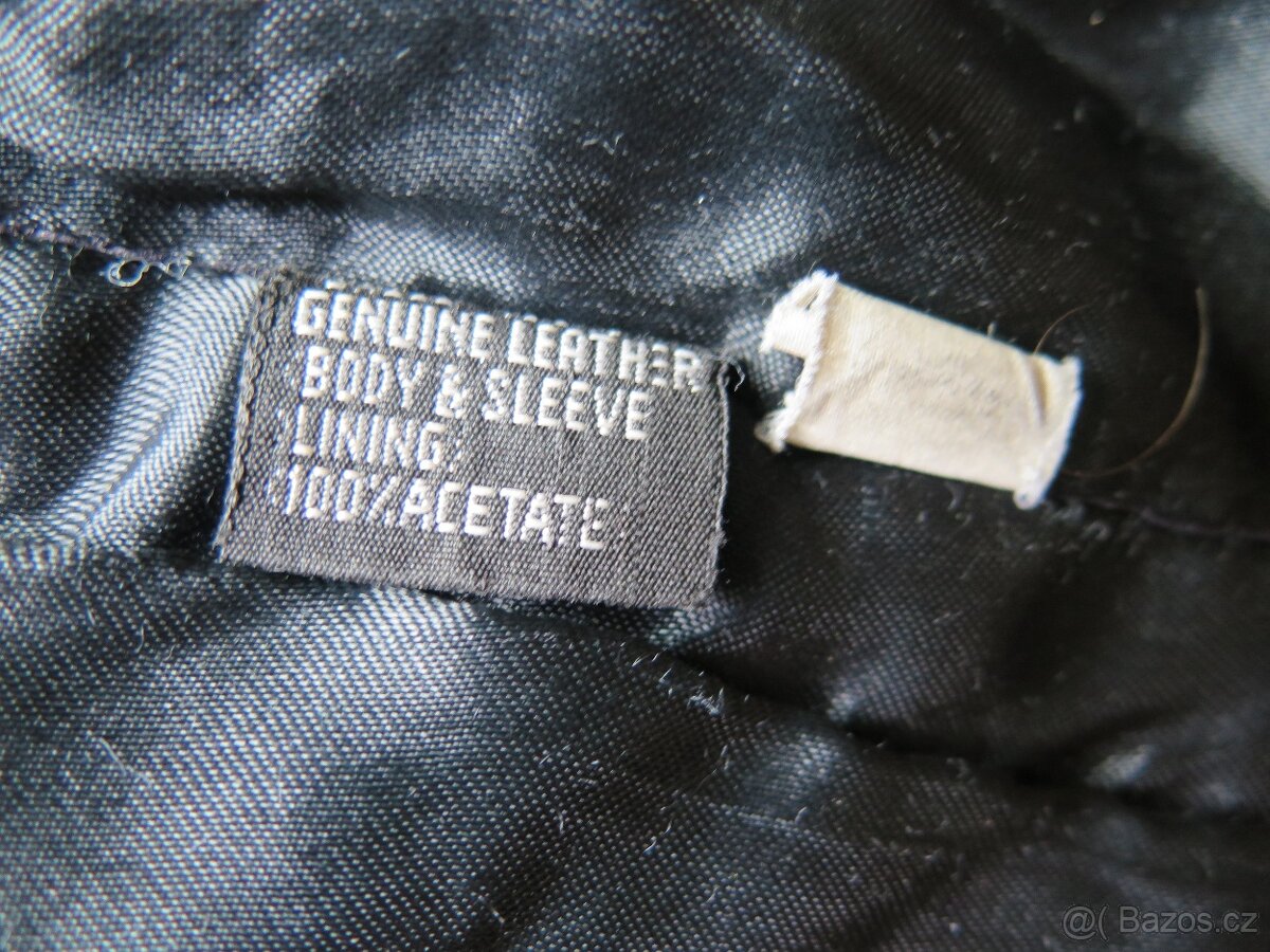 parker kožený American Armor vel XXL-obnošený-trhlý viz foto - 4