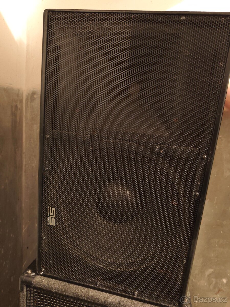 2x repro Děčín a 2x repro Suicidal Sound,zesilovač Behringer - 4