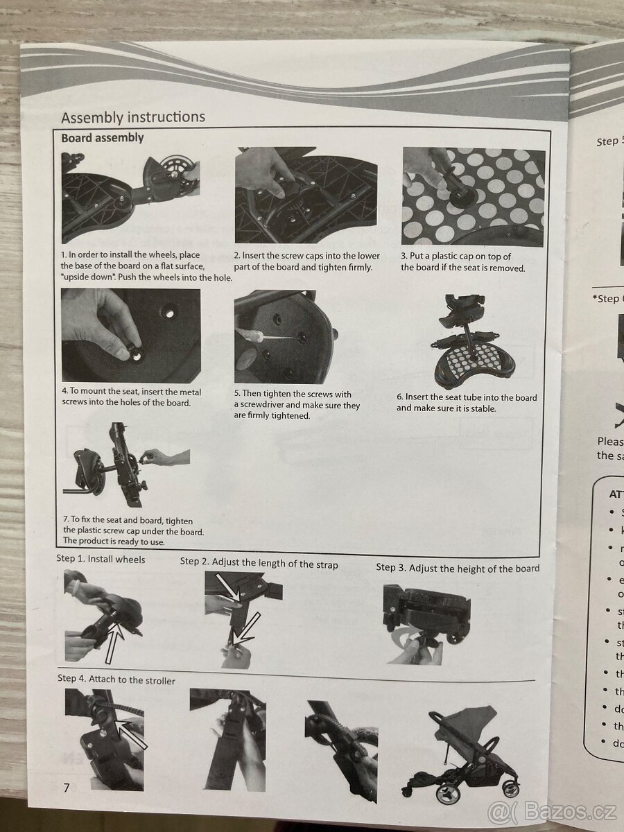 Stupátko na kočár - 4