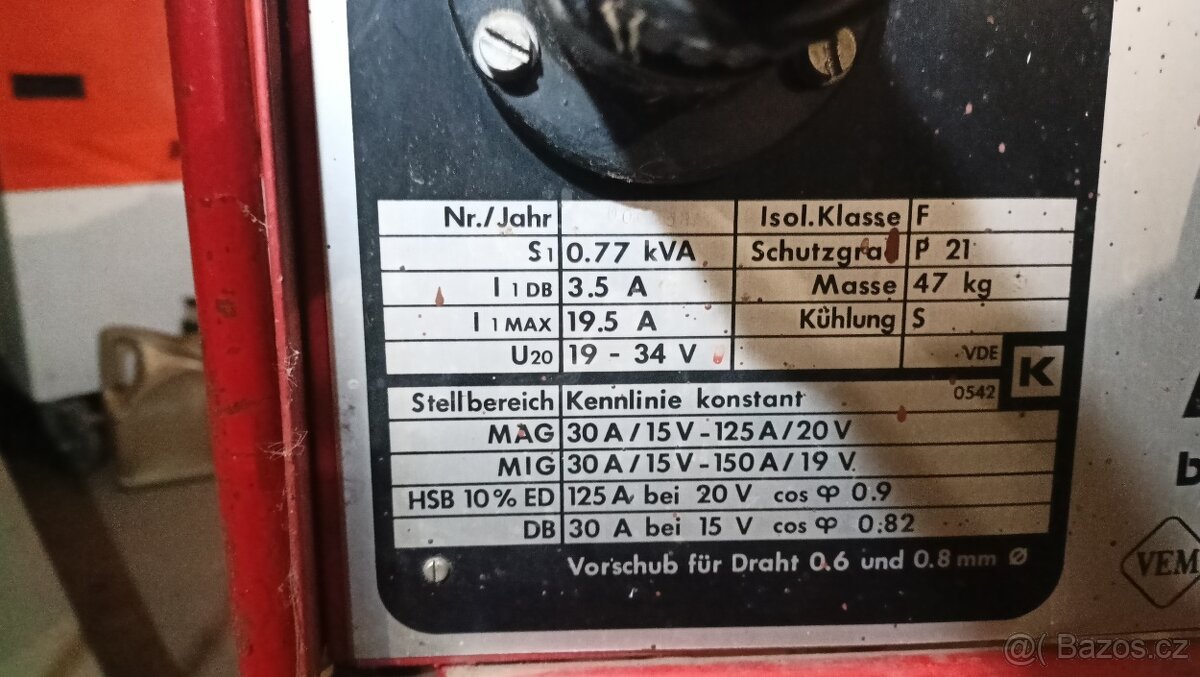 Svářečka CO2 , MIG/MAG - 4