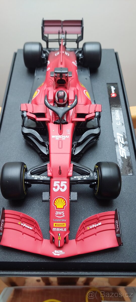 Ferrari F1 SF21 C. SAINZ 1:18 - 4