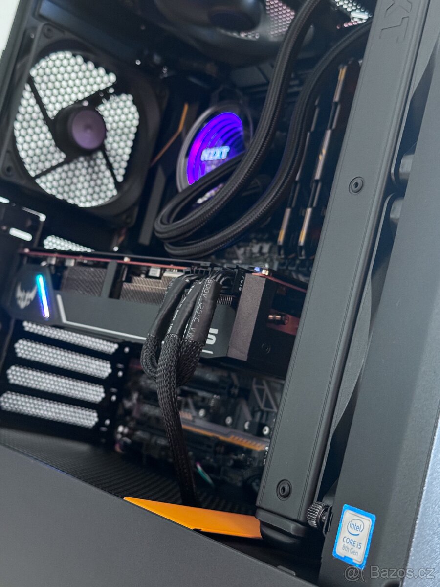 HERNÍ PC - Core i5-8600K / 16GB DDR4 / 500GB + 2TB / RX5700 - 4