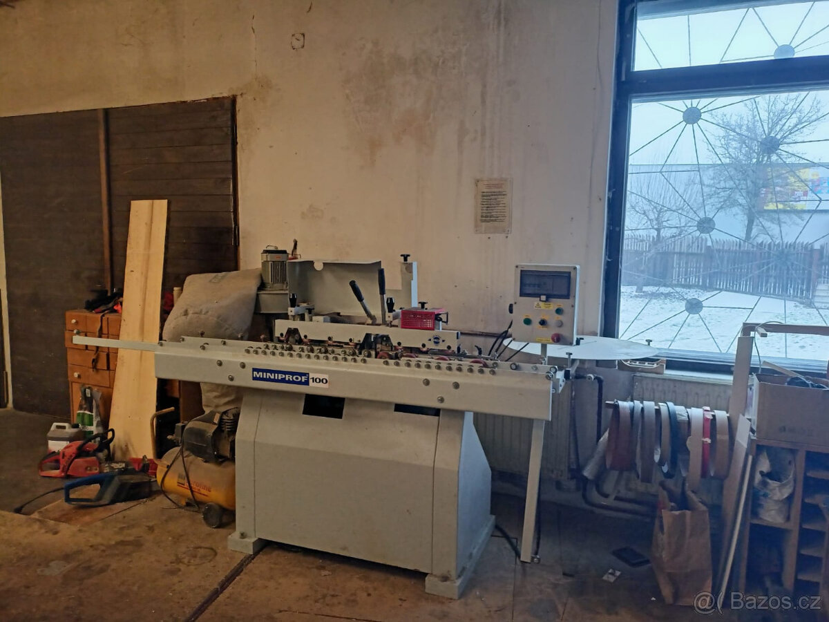 Vybavení truhlářské dílny - olepovačka včetně odsávání - 4