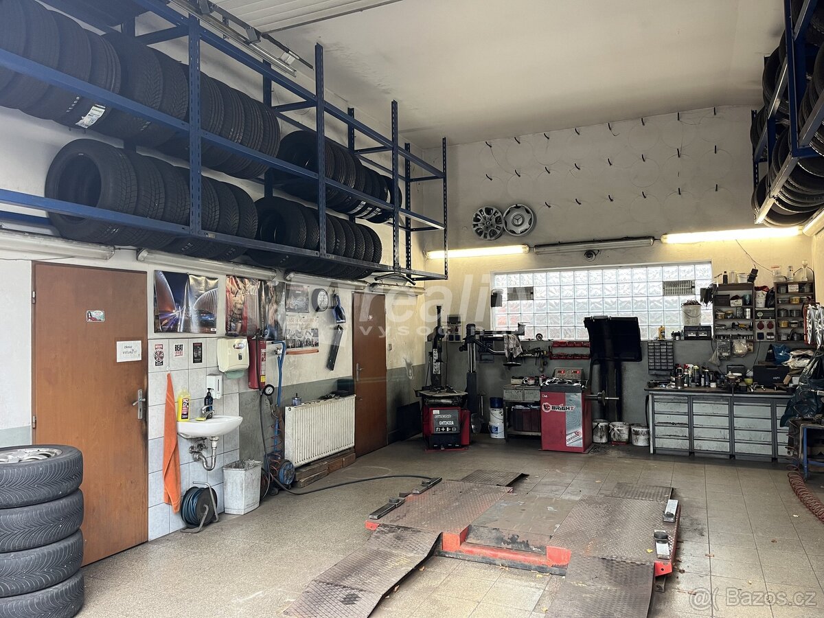 Pronájem pneuservisu, Jihlava, Znojemská ulice, ev.č. 02226 - 4