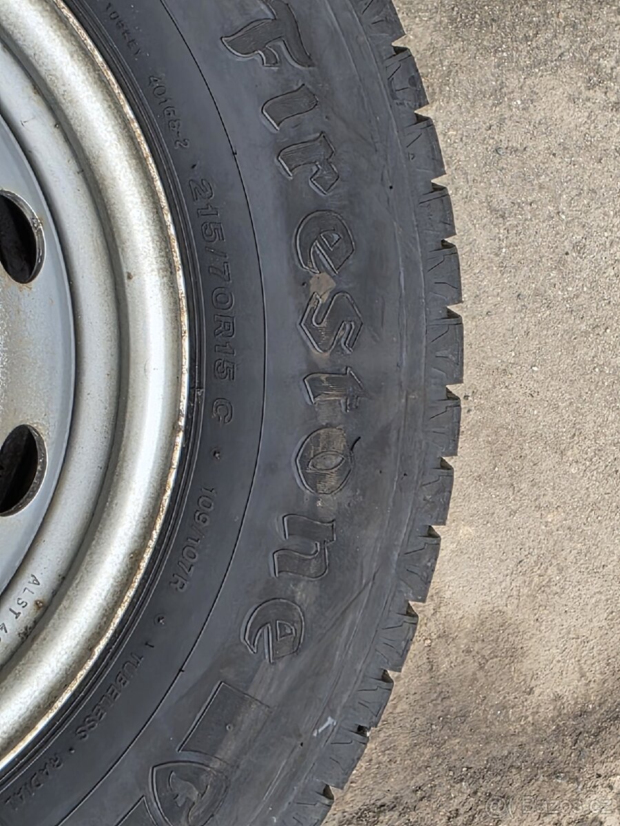 215/70/16C Zimní kola FIAT Ducato 5x118 TPMS - 4