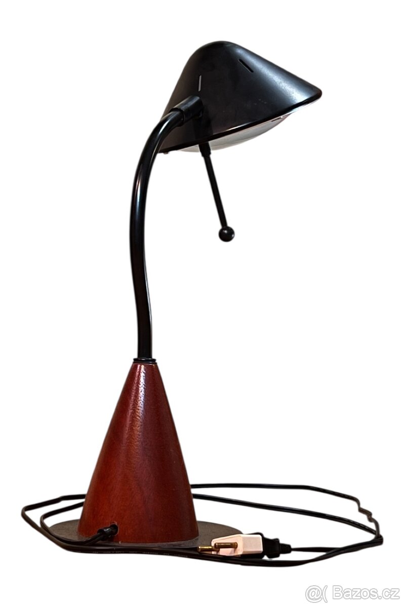 Nastavitelná stolní ,,UFO” lampa v memphistickém stylu - 4