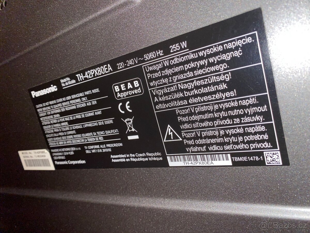 Plazmová televize + settopbox - 4