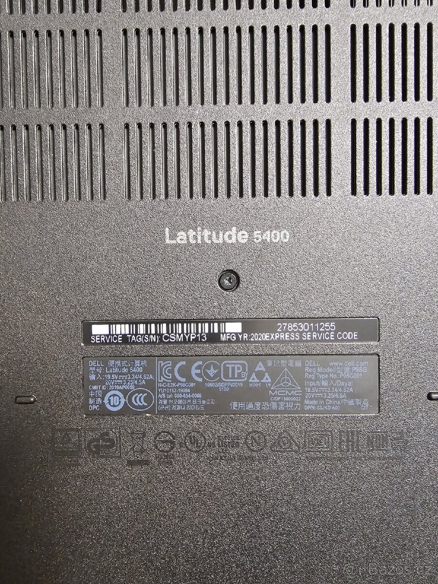 Dell Latitude 5400, Core i5-8365U, 8GB, 256GB NVMe - 4