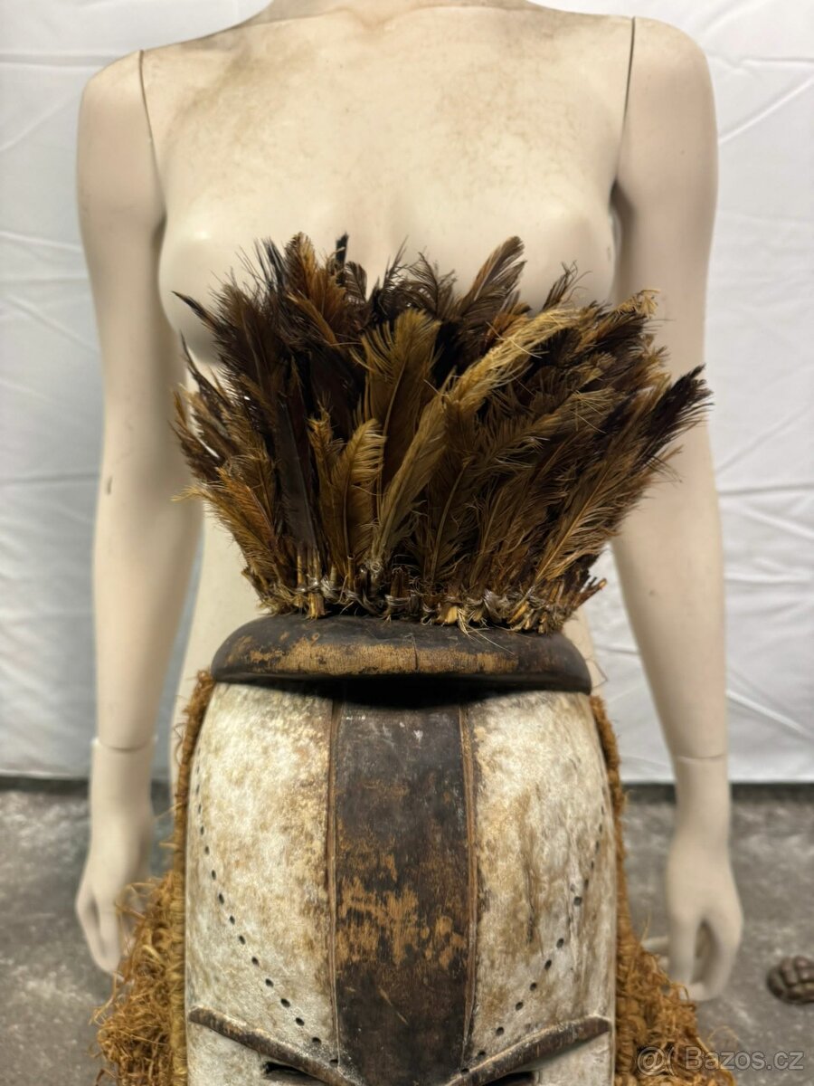 Africká rituální maska (603020) - 4