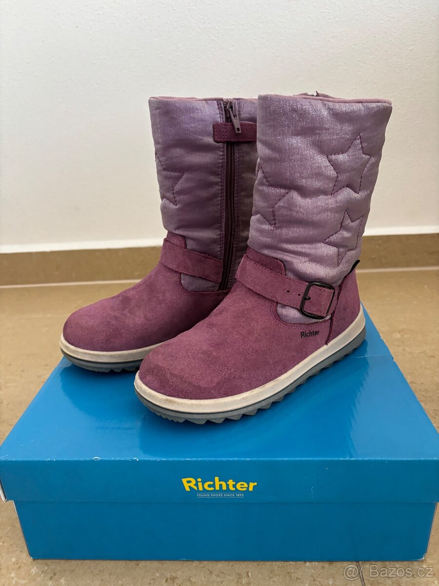 Dívčí zimní boty Richter vel. 33 - 4