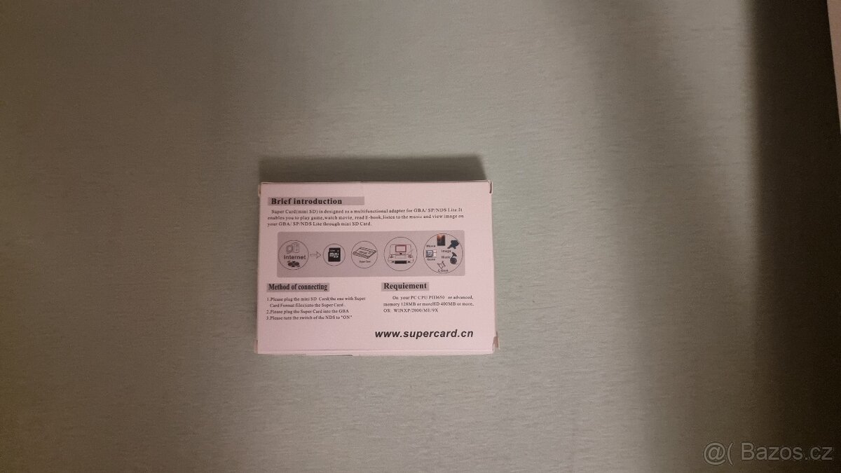 NDS + GBA Game Boy Advance Super Card - 4