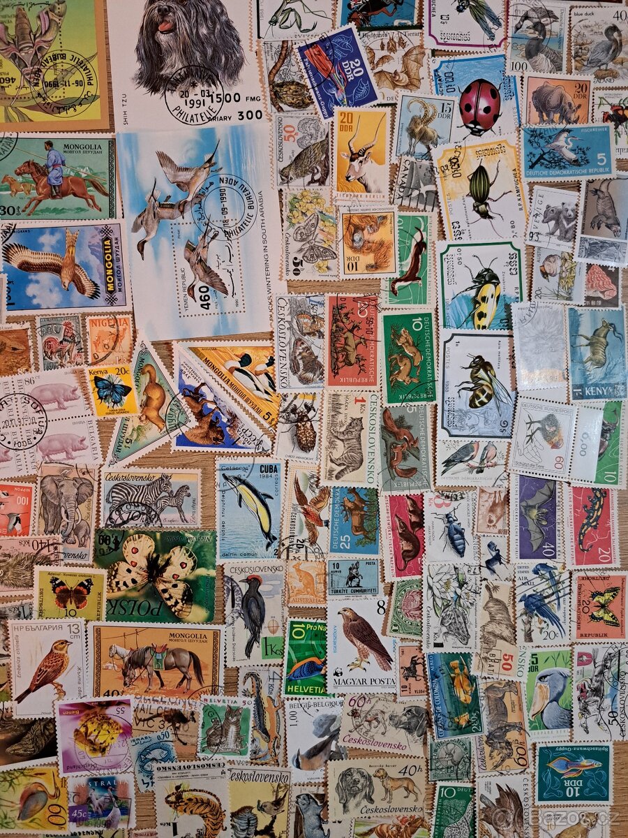 Sbírka známek fauna - 4