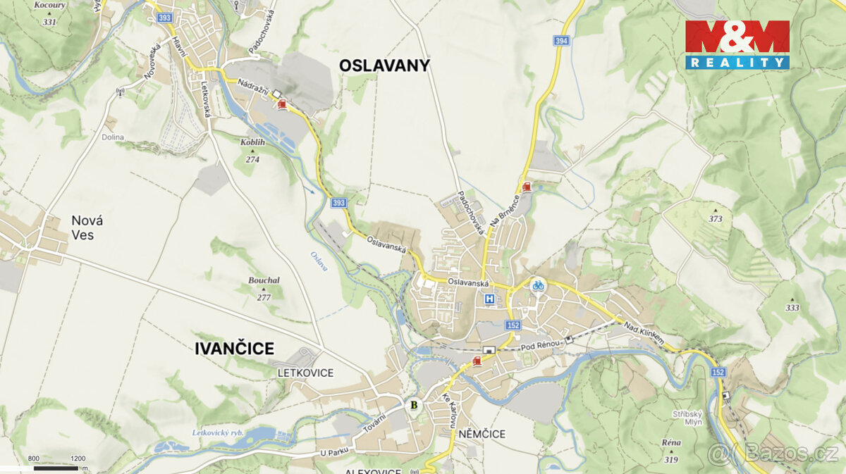 Prodej zahrady, 1000 m², Ivančice - 4