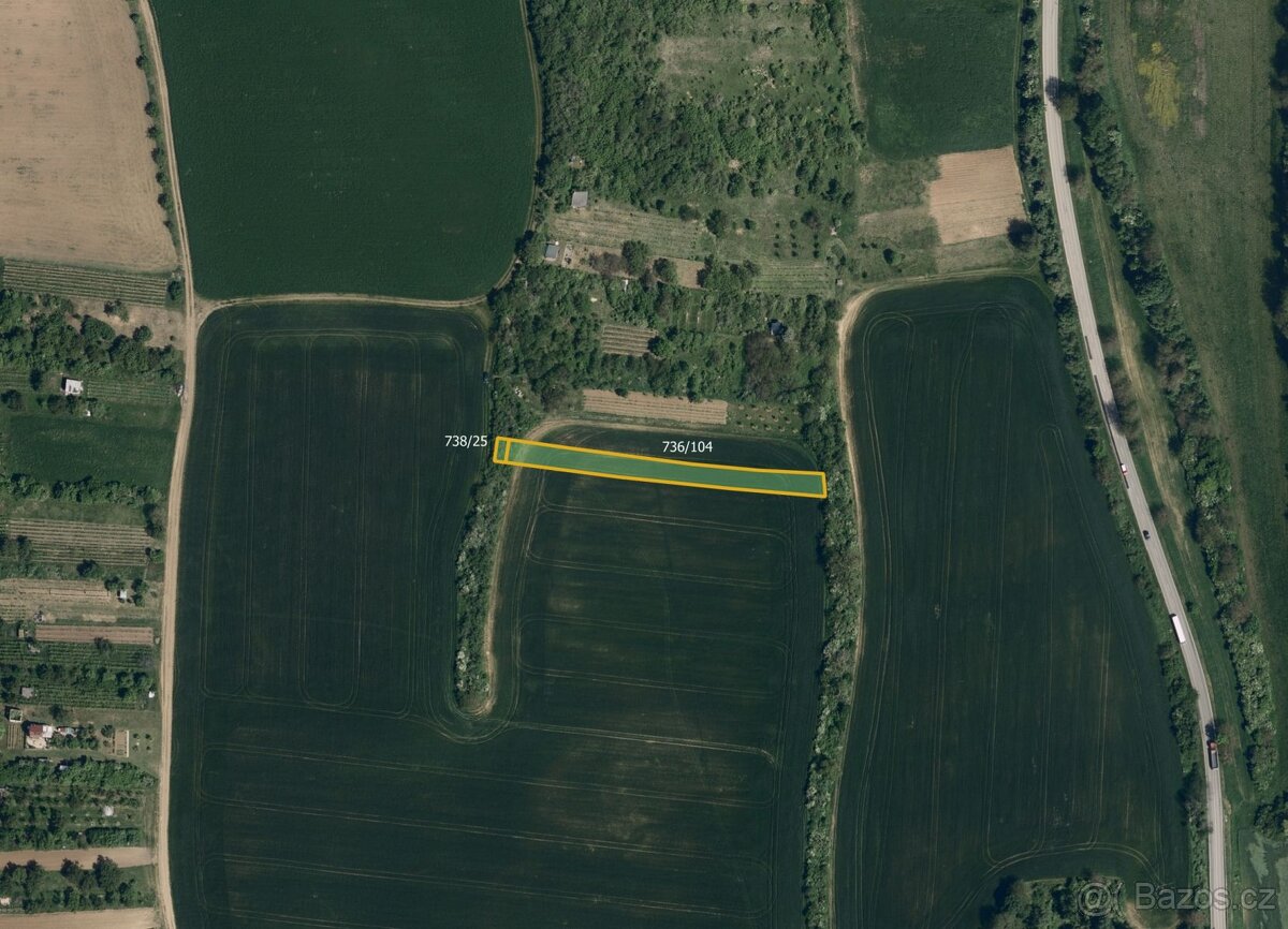 Zemědělská půda, prodej, Boršov, Kyjov, Hodonín - 4