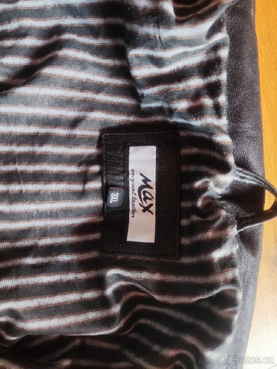 Kožená bunda pánská 3XL - Úplně nová - 4