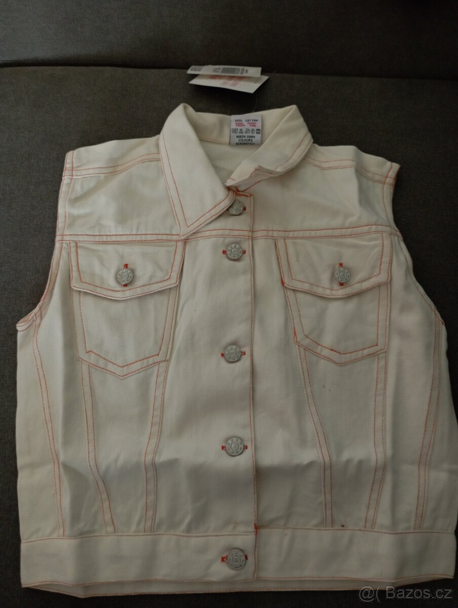 8x vestička / vesta / karneval - 4