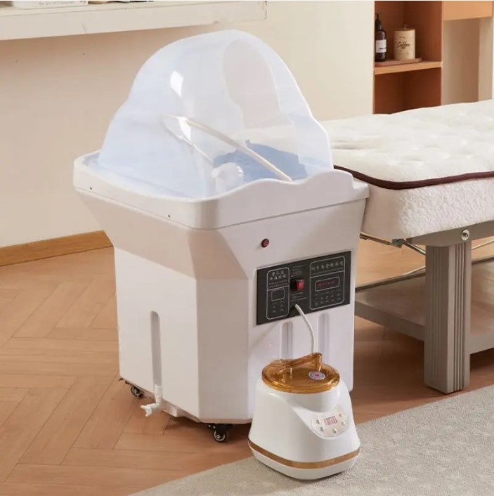 Mobile shampoo basin - Ceramic - 4