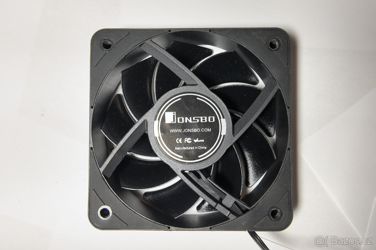 Nové PC ventilátory Jonsbo 100mm, 12V - 4
