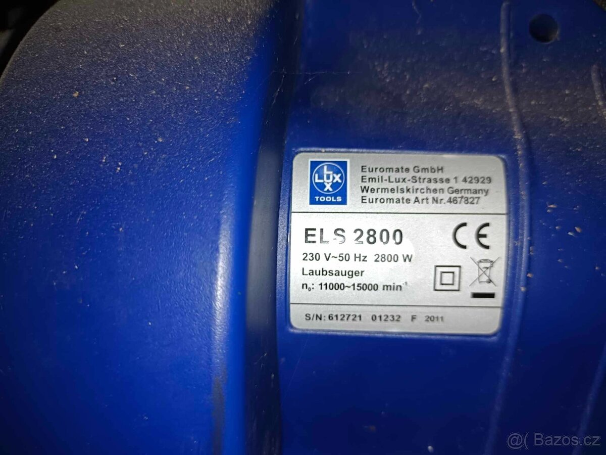 LUX Elektrický vysavač listí E-LS-2800/50 - 4
