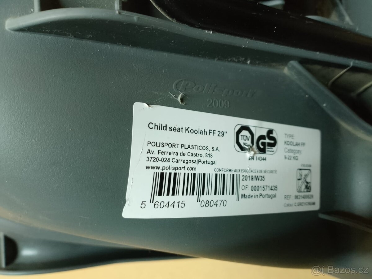 Dětská cyklosedačka POLISPORT KOOLAH 29" - 4