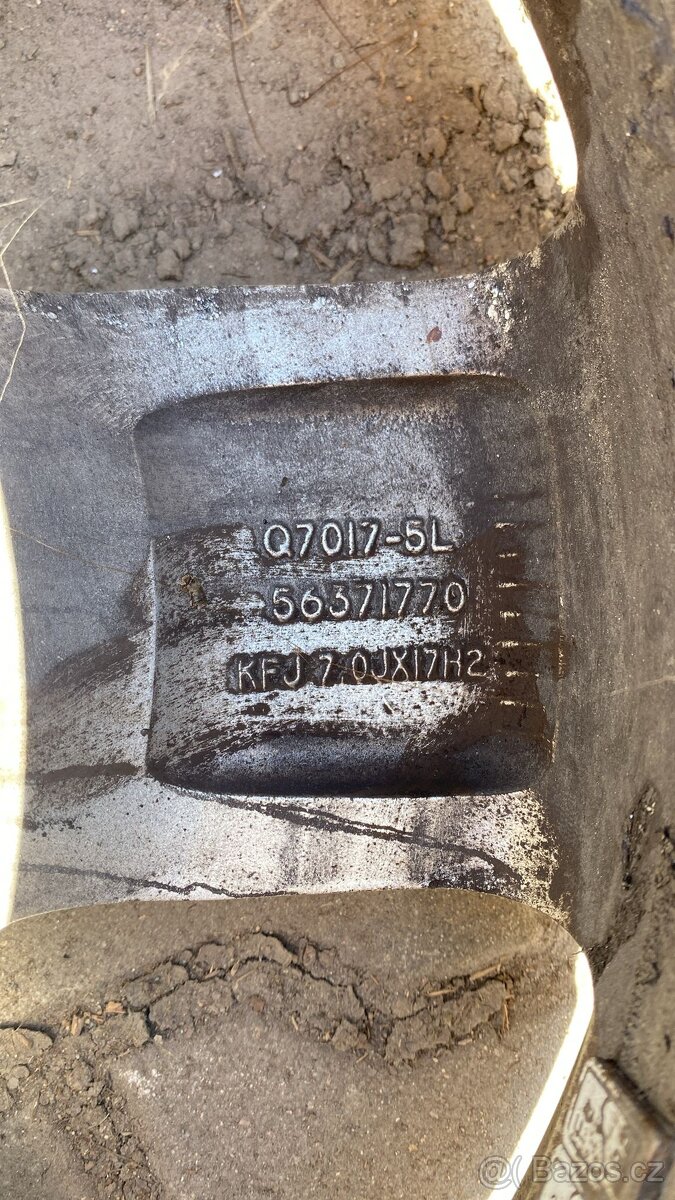 AL DISK 7 X 17H2 ALUTEC FORD - 4