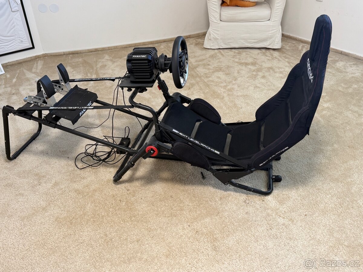 závodní trenažer- Next Level Racing Formula +FANATEC - 4