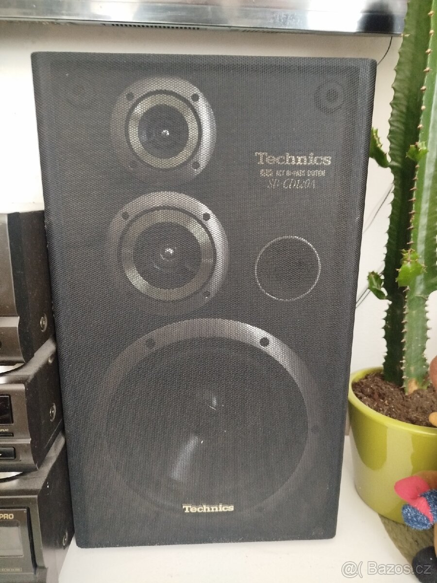 HiFi systém technics reproduktory SB CD120A - 4