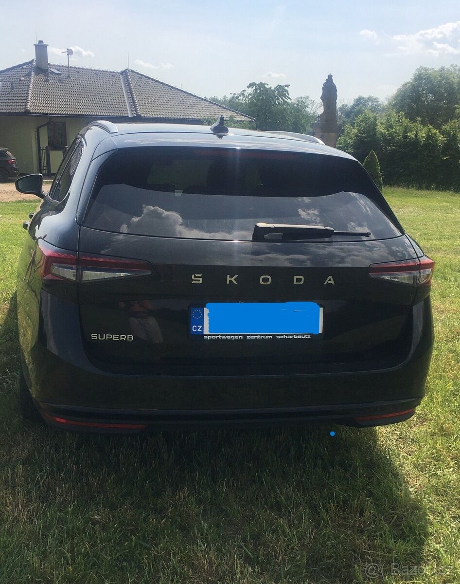 ŠKODA SUPERB IV COMBI 2,0TDI 110KW DSG, AUTOMAT, ZÁRUKA - 4