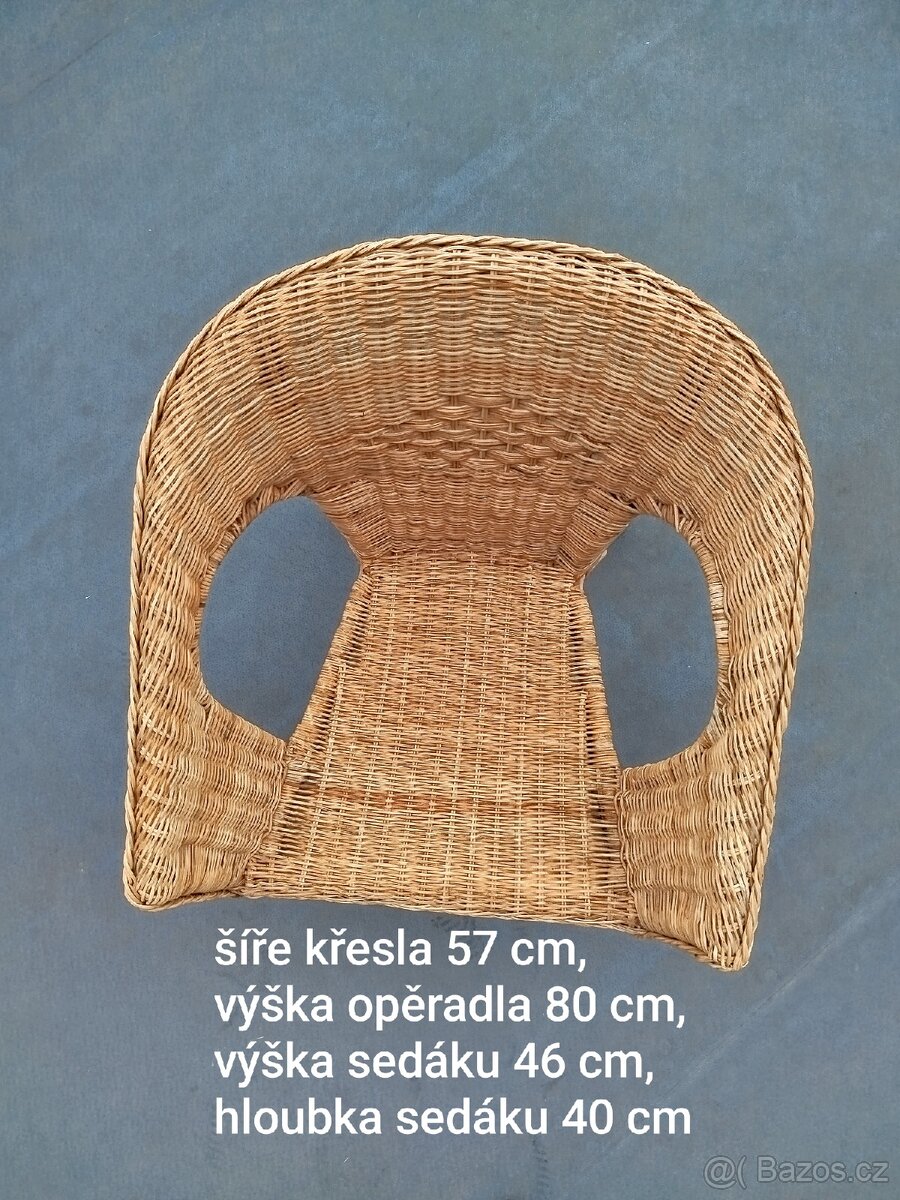 Ratanové křesílko - 4