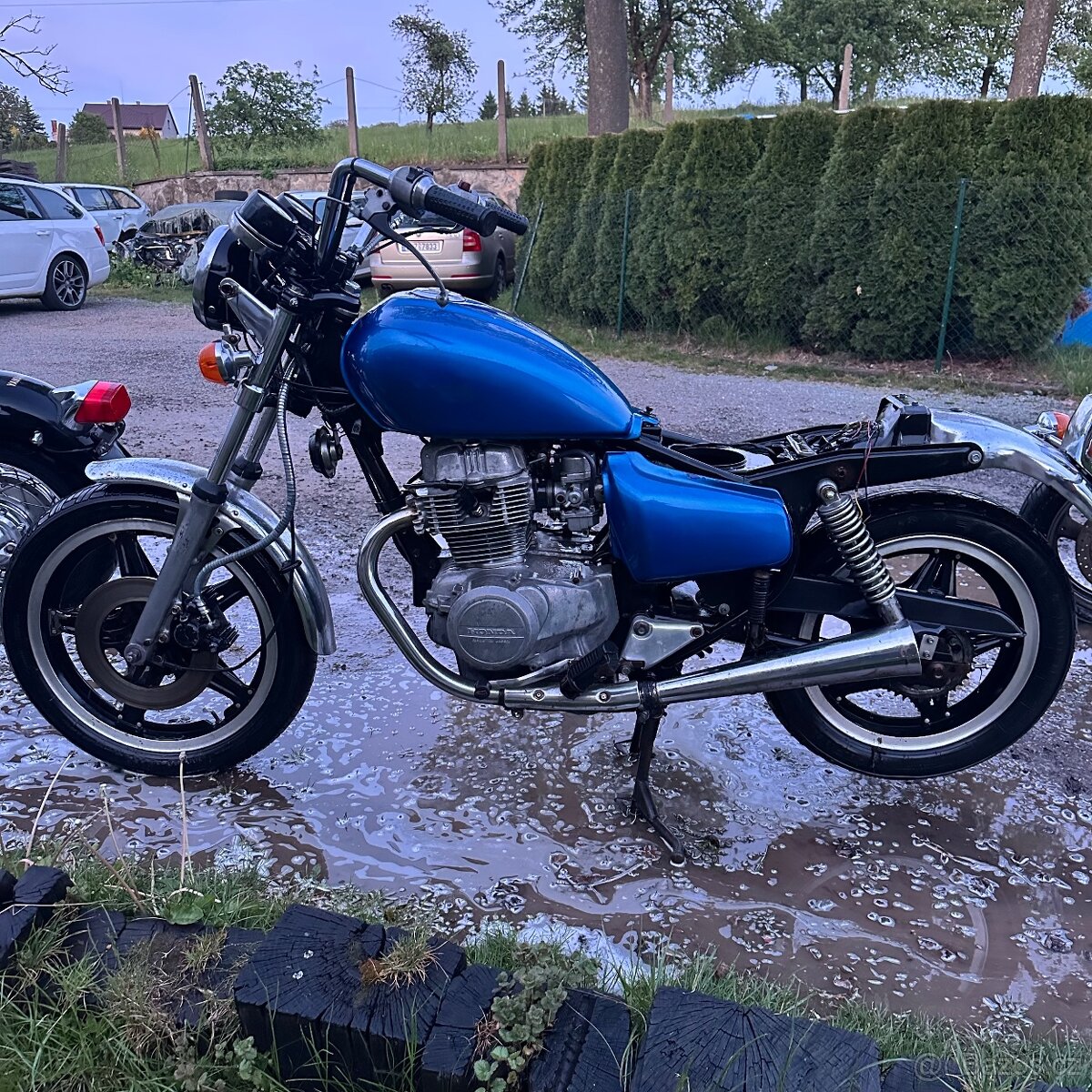 Honda cm 400 t - 4