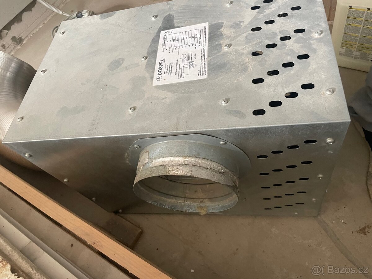 Krbový ventilátor DOSPEL KOM III 600 - 4
