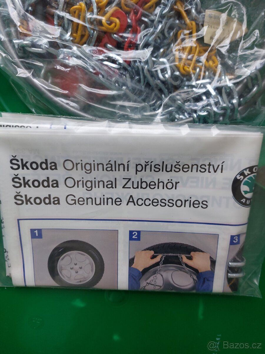 Originál sněhové řetězy Octavia 2 - 4