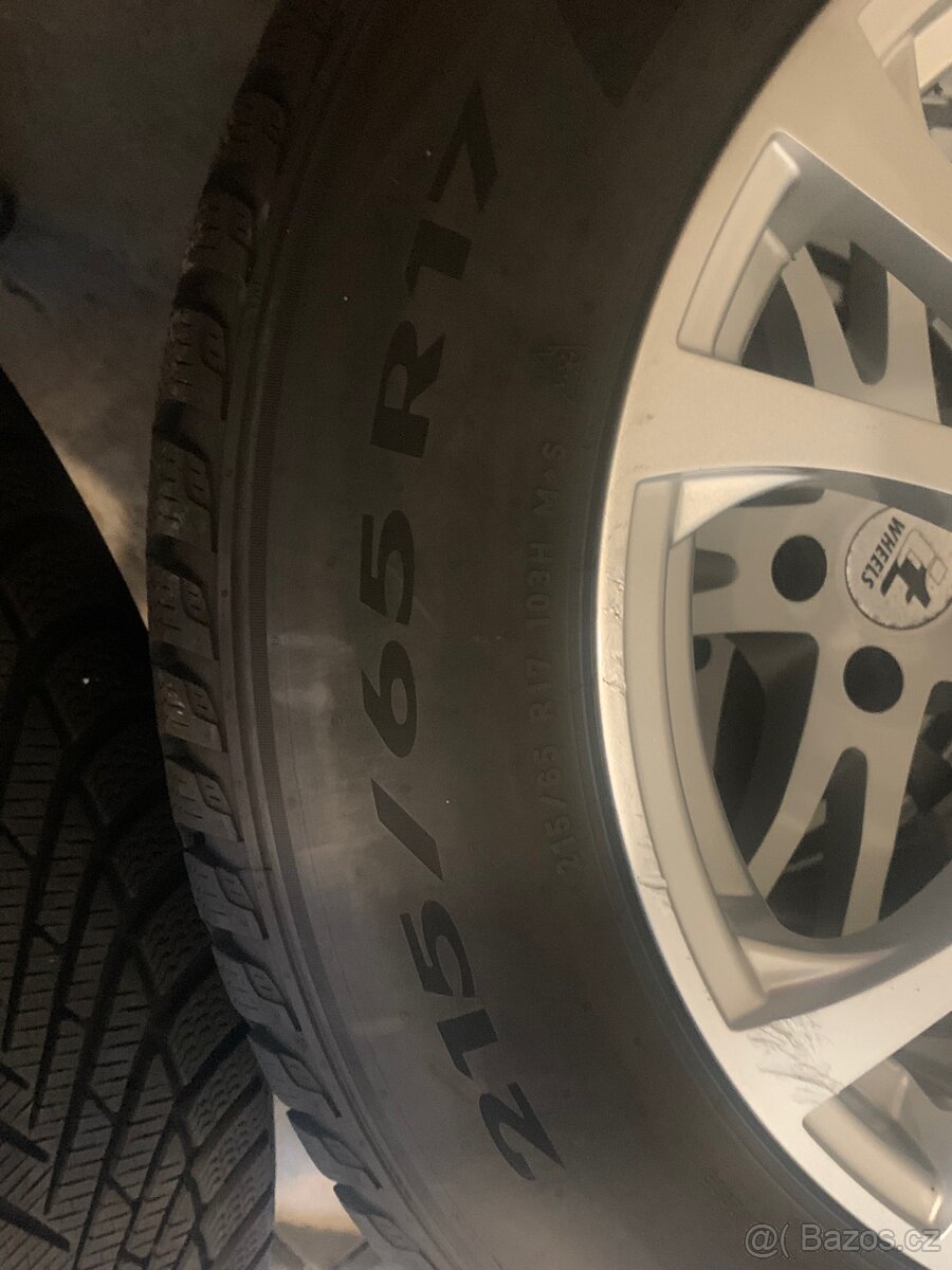 Zimní sada VW Tiguan 215/65/17 ZÁNOVNÍ - 4