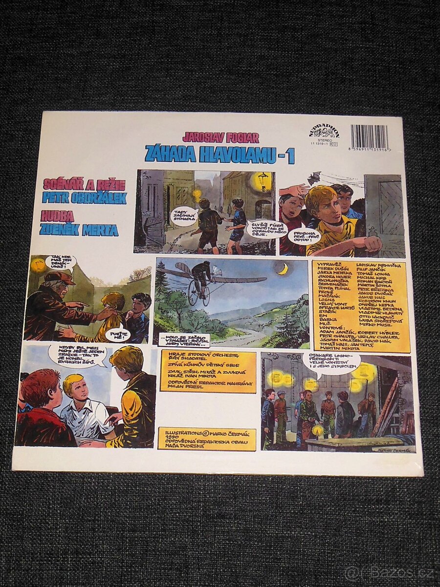 Dvě LP J. Foglar - Záhada Hlavolamu-1 + Záhada Hlavolamu-2 - 4