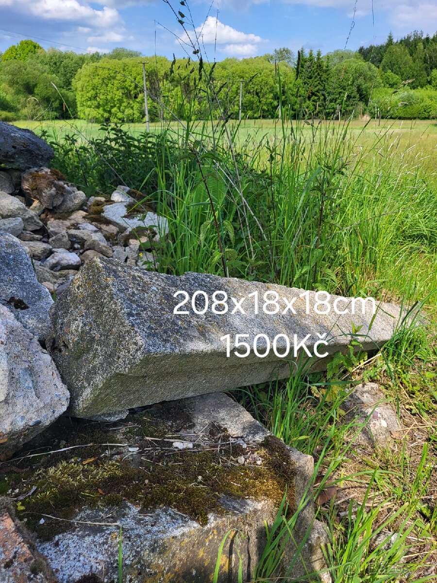 Kamenné sloupky/překlady - 4
