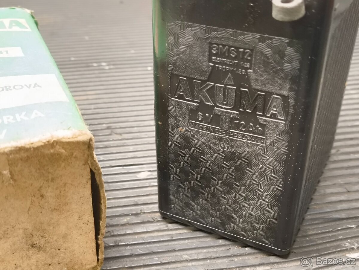 Baterie Akuma Jawa ČZ kývačka pérák OHC t c b 175 250 350 - 4