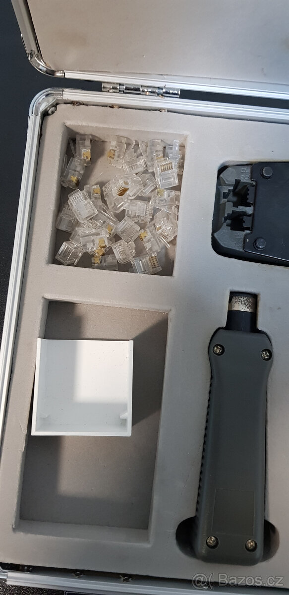 Krimpovací kleště 8P+6P, RJ45 konektory - 4