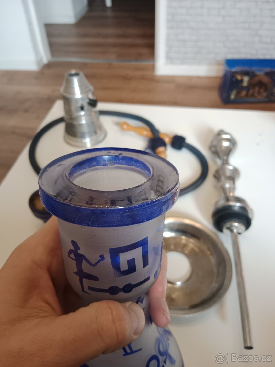 🔥 Velká vodní dýmka 72 cm – kompletní, plně funkční 🔥 - 4