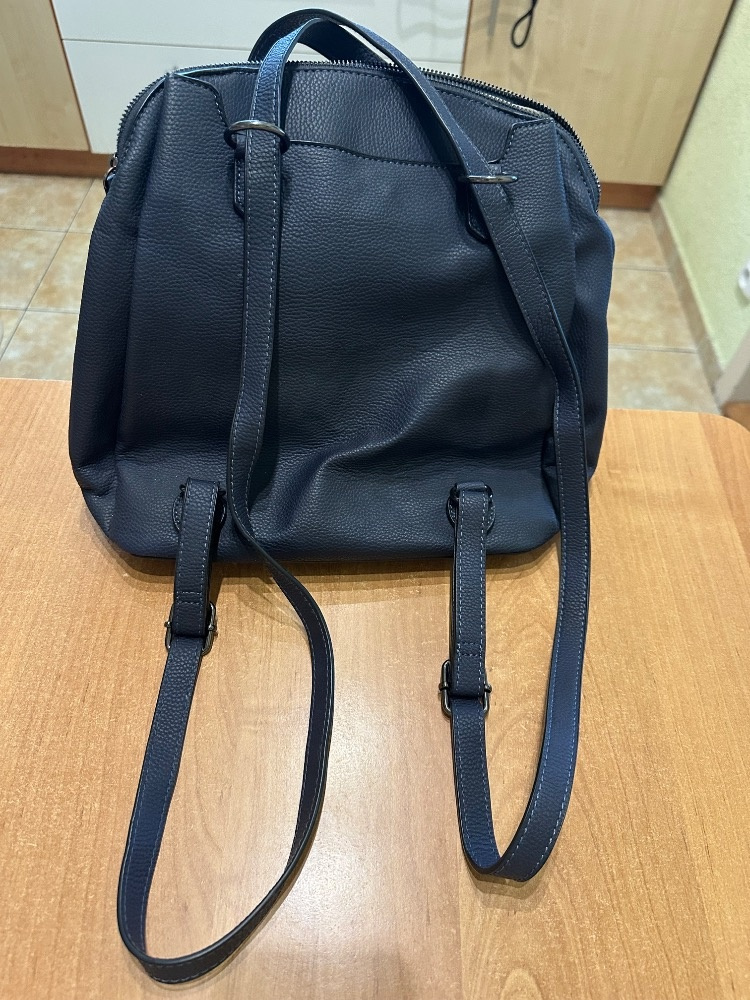 modrá kabelka Rieker,téměř jak nová - 4