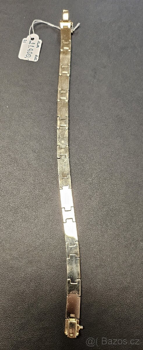 Prodám pánský zlatý náramek - 4