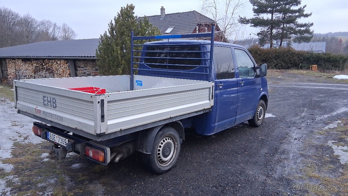 VW Transporter dvojkabina,2007,19 TDi - 4